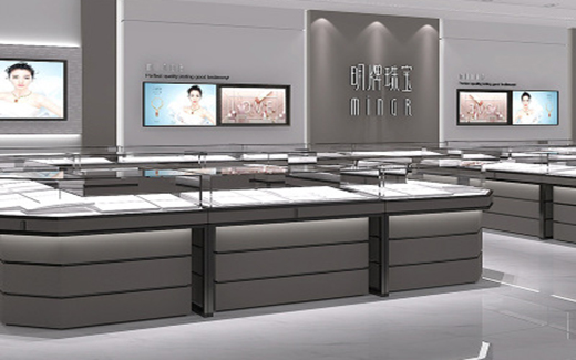 商場櫥窗的守護(hù)者——按壓鎖